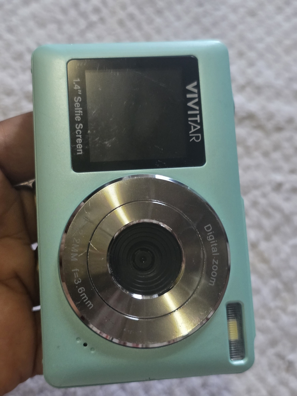 Vivitar Compact Digital Camera in Aqua